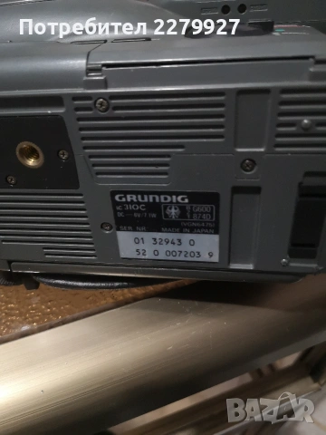 GRUNDIG lc310C VHS C камера , снимка 5 - Камери - 53145302