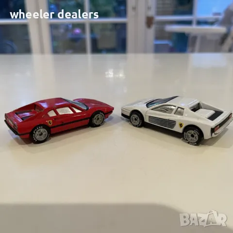 Метални колички Matchbox WORLD CLASS Mercedes 500 SEC, Ferrari Testarossa, Ferrari 308 GTB, Porsche, снимка 5 - Колекции - 50431402