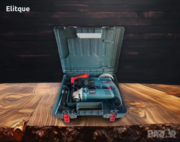 Комплект 2 в 1 перфоратор и ъглошлайф на ток