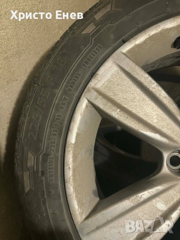 18 ки гуми с джанти за Пежо 4007 Мицубиши аутлендър и ситроен С кросер, снимка 3 - Гуми и джанти - 53503155