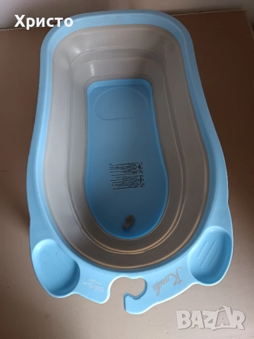 Бебешка сгъваема вана, снимка 3 - За банята - 51991784