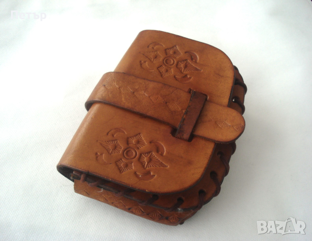 Малка унисекс кожена чантичка , снимка 4 - Чанти - 44911198