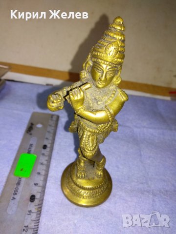 Стара РЯДКА КОЛЕКЦИОНЕРСКА БРОНЗОВА СТАТУЕТКА на ГАНЕША ИНДИЯ МАЙСТОРСКА ТРАДИЦИОННА ИЗРАБОТКА 41401, снимка 17 - Колекции - 43891622
