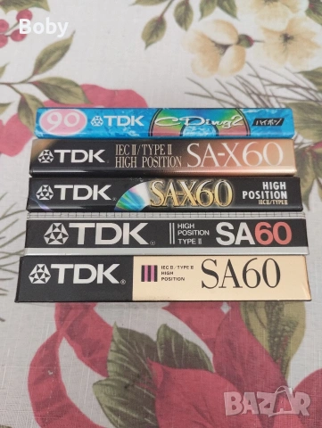 Нови аудио касети TDK SA60 , TDK SA-X60 и TDK Siding2