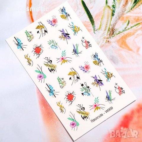 СТИКЕРИ ЗА МАНИКЮР 021, снимка 2 - Продукти за маникюр - 33009195