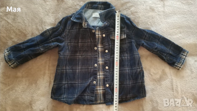 Дънки Next, Риза Zara, Панталон H&M размери 86 и 92, снимка 5 - Панталони и долнища за бебе - 52637768