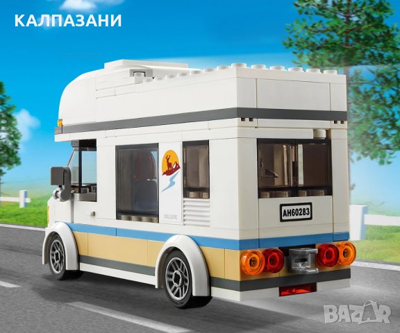 LEGO® City Great Vehicles 60283 - Кемпер за ваканция, снимка 8 - Конструктори - 35501724