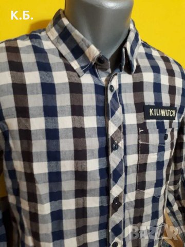 Мъжка риза р-р S/M, снимка 7 - Ризи - 35379689