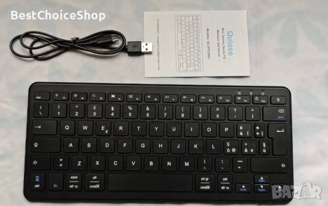 Безжична Bluetooth клавиатура Quilose