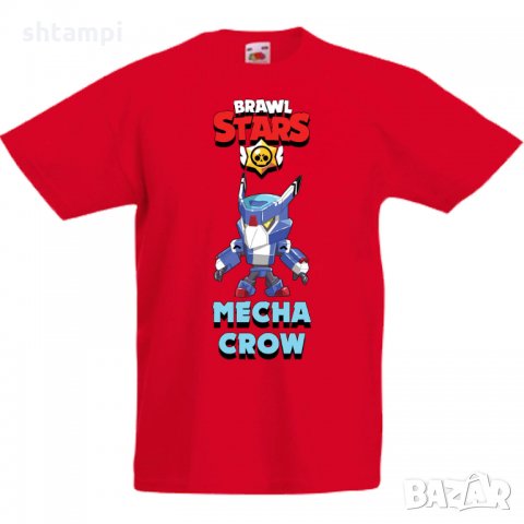 Детска тениска Mecha Crow Brawl Stars, снимка 3 - Детски тениски и потници - 32921107
