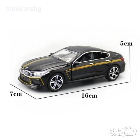 Метални коли BMW M8 MH8-800 Manhart, снимка 3 - Колекции - 52670056