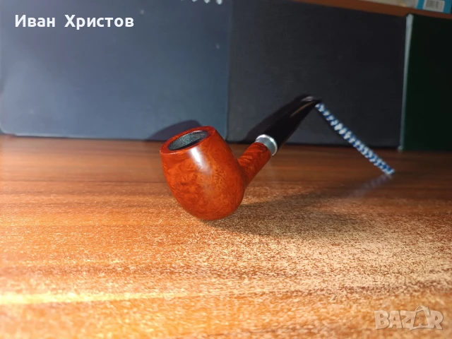 Лула от Олександр Антоненко - Билярд, красива, ръчно направена лула, като НОВА!!! , снимка 3 - Лули - 50496749