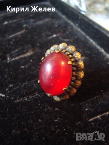 СТАРИНЕН БРОНЗОВ ФЛОРАЛЕН ПРЪСТЕН МНОГО КРАСИВА РЪЧНА МАЙСТОРСКА ИЗРАБОТКА 19854, снимка 10 - Антикварни и старинни предмети - 33050301