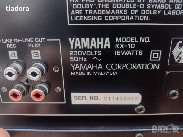 Yamaha AX-10 CDX-10 TX-10 KX-10, снимка 11 - Ресийвъри, усилватели, смесителни пултове - 39156309