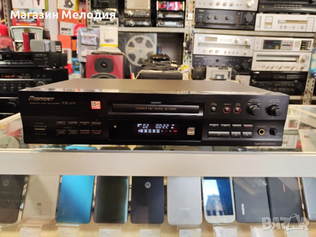 CD Player Pioneer PDR-509 Recorder В перфектно техническо и визуално състояние., снимка 2 - Декове - 51746962