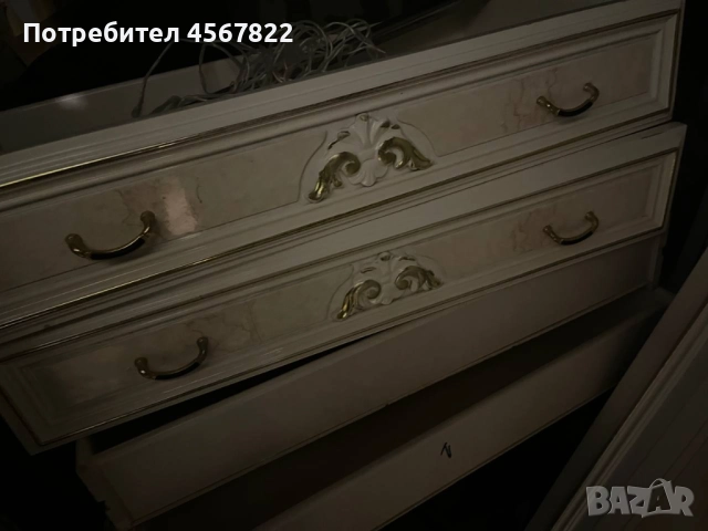 Луксозен петкрилен гардероб в стил Барок/Rococo. , снимка 5 - Гардероби - 51634587