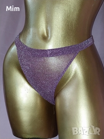 M Червена брокатена полупрашка , снимка 4 - Бельо - 52730274