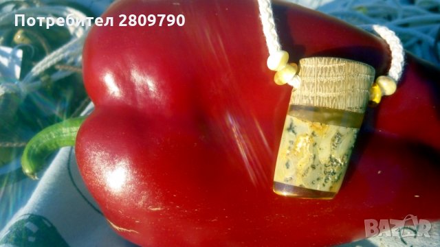 A handmade amber pendant that will emphasize your individuality / Ein handgefertigter Bernsteinanhän, снимка 8 - Колиета, медальони, синджири - 33336339