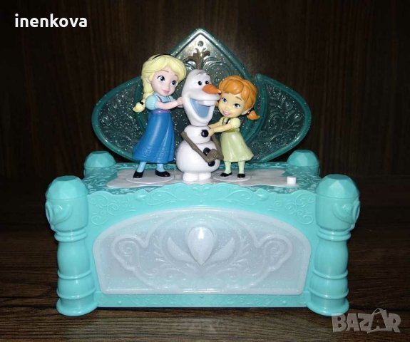Музикална кутийка за бижута  Замръзналото кралство Елза, Анна и Олаф 68лв.