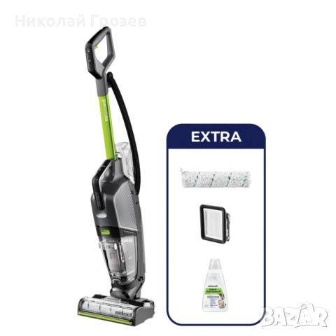 Прахосмукачка сухо/мокро с пара Bissell CrossWave HydroSteam PET, снимка 6 - Прахосмукачки - 52210132