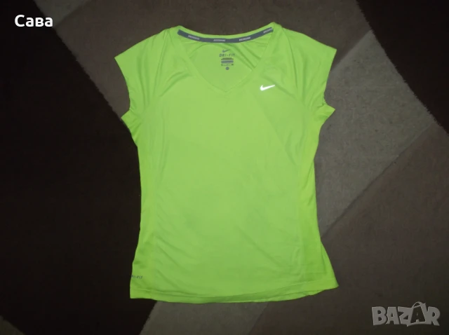 Тениски NIKE  дамски,С-М  /бяла,електрикова/, снимка 7 - Спортни екипи - 37099571