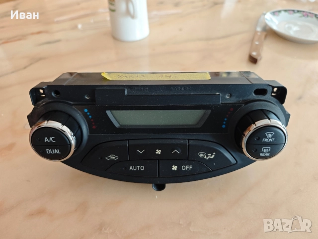 Климатроник управление Toyota Yaris 2014