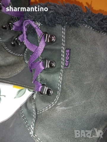 Crocs N 42 Berryessa Hiker кожени боти, снимка 3 - Дамски боти - 53441801