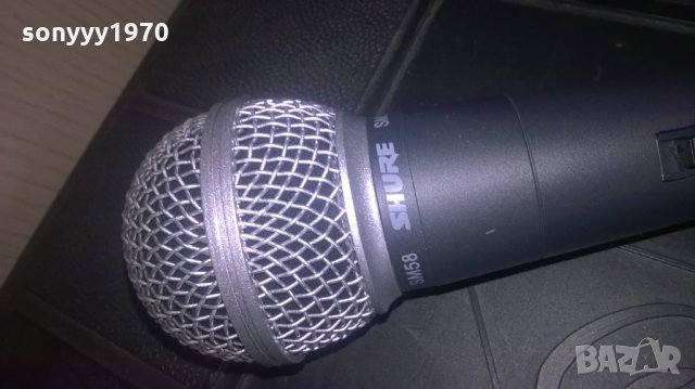 shure sm58-микрофон-внос швеицария, снимка 8 - Микрофони - 27873732