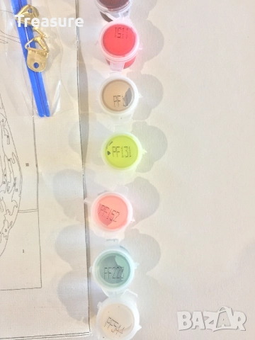 Комплект за рисуване по номера 20x30cm, снимка 6 - Картини - 39080995