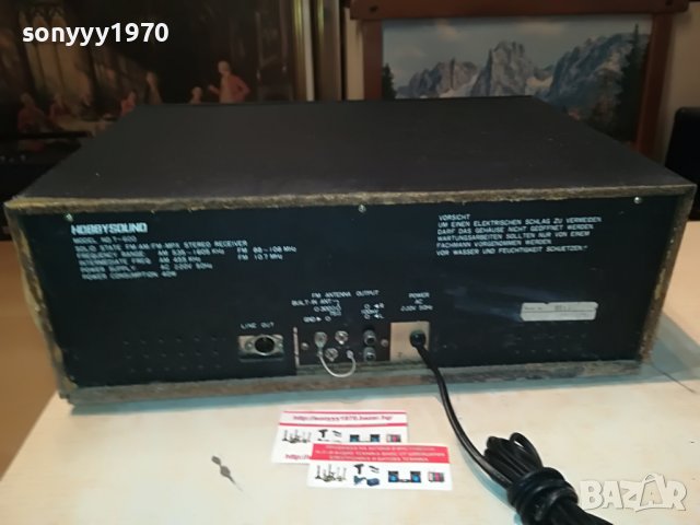 STEREO TUNER 2508222315, снимка 10 - Ресийвъри, усилватели, смесителни пултове - 37803791
