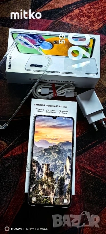 SAMSUNG GALAXY A90 5G-Много рядък модел.Перфектно състояние.Пълен комплект, снимка 4 - Samsung - 53273020