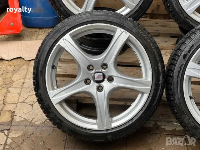 5х112 18 Цола Джанти Фолксвафен VW Golf Passat Seat Skoda Ауди 5x112 ET 45 J 8, снимка 5 - Аксесоари и консумативи - 52139499