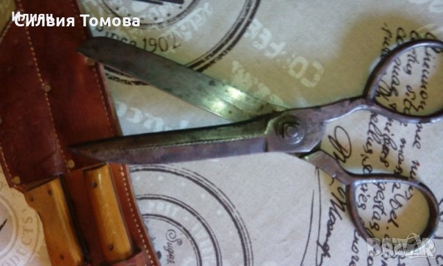 Продавам за ценители 111 Г занаятчийска ножица!, снимка 5 - Антикварни и старинни предмети - 28400316
