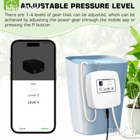 WIFI автоматична система за капково напояване на закрито НОВО, снимка 3 - Напояване - 52124689