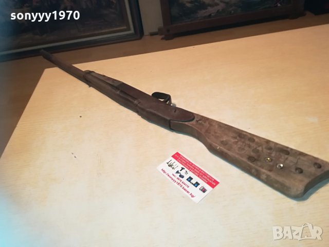 пушка антика-метал/дърво 78см 1704212003, снимка 3 - Антикварни и старинни предмети - 32586185