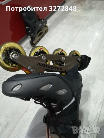 Ролери SALOMON - N:43 1/3, снимка 5 - Ролери, кънки - 38824078