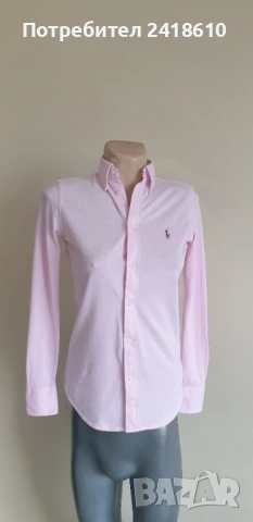 POLO Ralph Lauren Oxford Knit Pique Cotton Womens Size XS НОВО ! ОРИГИНАЛ! Дамска Риза!, снимка 14 - Ризи - 53210391