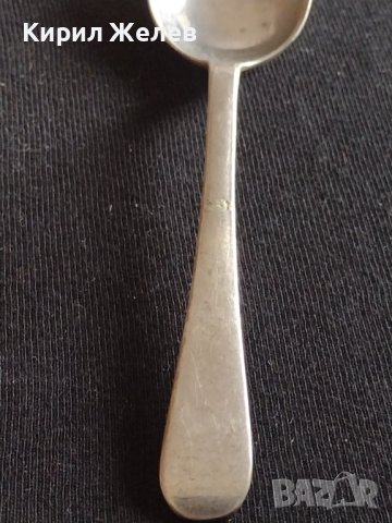 Лъжичка за кафе ,чай стара с печат DEARDEN RICHMOND E P N S за КОЛЕКЦИЯ ДЕКОРАЦИЯ БИТОВ КЪТ 31662, снимка 4 - Други ценни предмети - 43813395