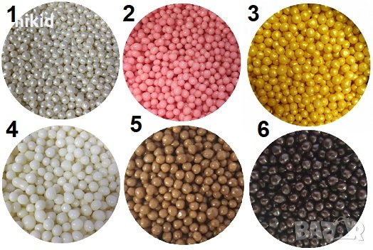 шоко криспи шоколадови перли ядивни топчета за украса на торти и десерти