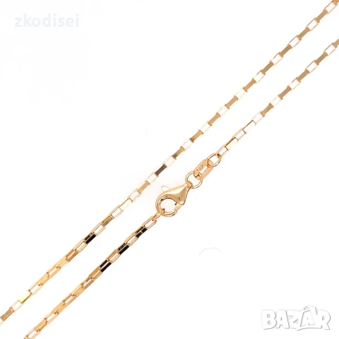 Златен синджир 2,81гр. 44,0см. 14кр. проба:585 модел:32125-3, снимка 1
