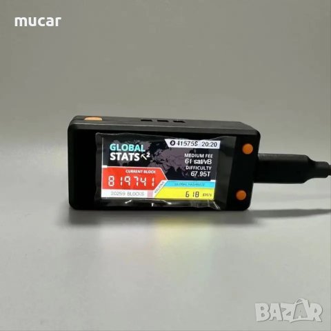 Nerd Miner v2 78 Kh/s T Display S3 – Bitcoin Lottery Miner NerdMiner, снимка 4 - Други - 42455680