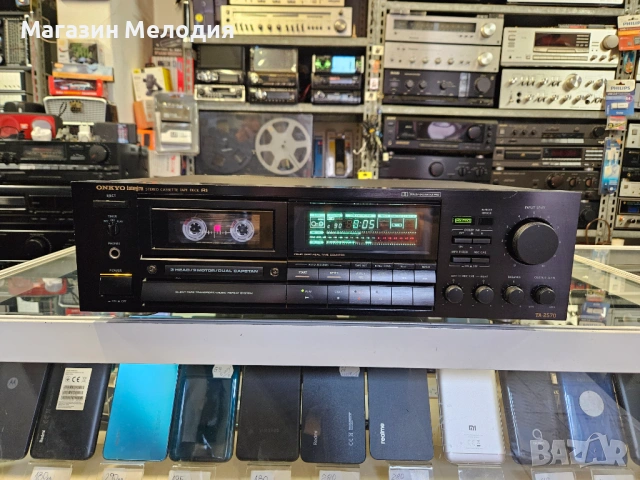 Касетен дек Onkyo Integra TA-2570 В отлично техническо и визуално състояние.