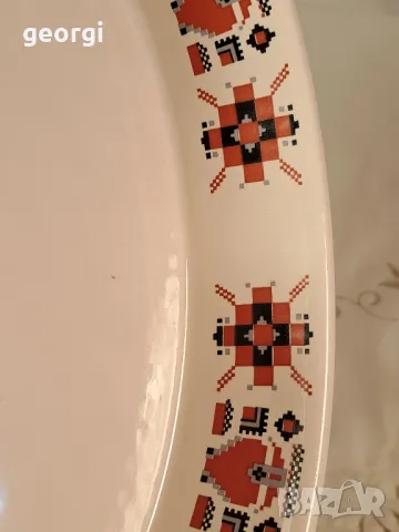 Керамично елипсовидно плато  23/2, снимка 3 - Аксесоари за кухня - 49309320