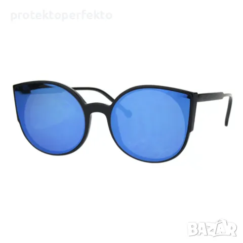 Дамски слънчеви очила Round Cateye, снимка 3 - Слънчеви и диоптрични очила - 49542608