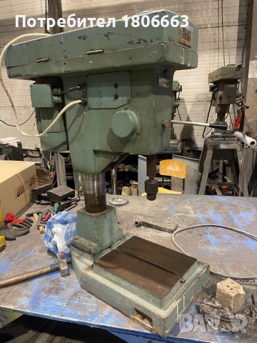Пробивна настолна бормашина ПН161, снимка 3 - Стругове - 52865681
