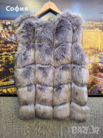 Сив елек, снимка 2 - Елеци - 38696513