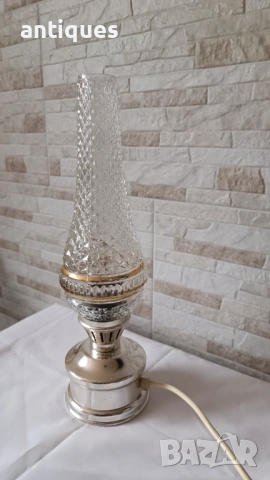 Стара нощна лампа - немска - ELEKTROFEM ISZ - №12, снимка 4 - Антикварни и старинни предмети - 53082924