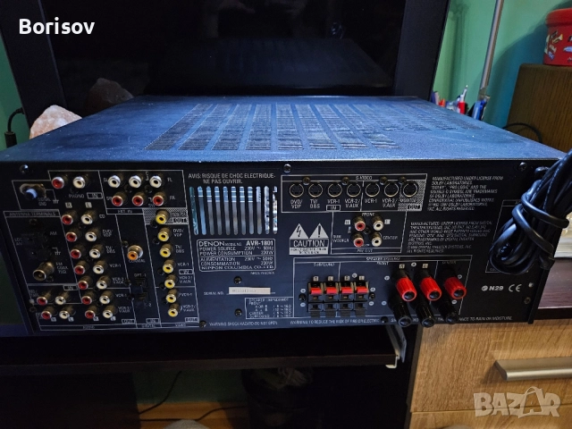 7.1 ресийвър Denon AVR-1801, снимка 6 - Ресийвъри, усилватели, смесителни пултове - 52369063
