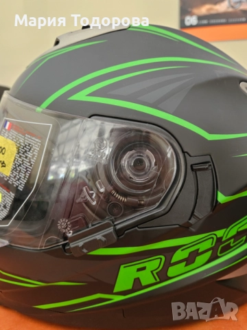 НОВА мото каска ROCC 484, цена 180лв, размер М 180 лв., снимка 5 - Аксесоари и консумативи - 52152370