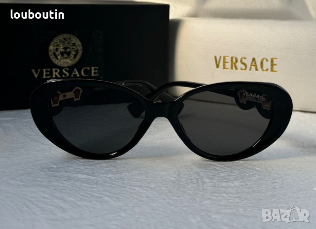 Versace 2023 дамски слънчеви очила котка, снимка 5 - Слънчеви и диоптрични очила - 44865320